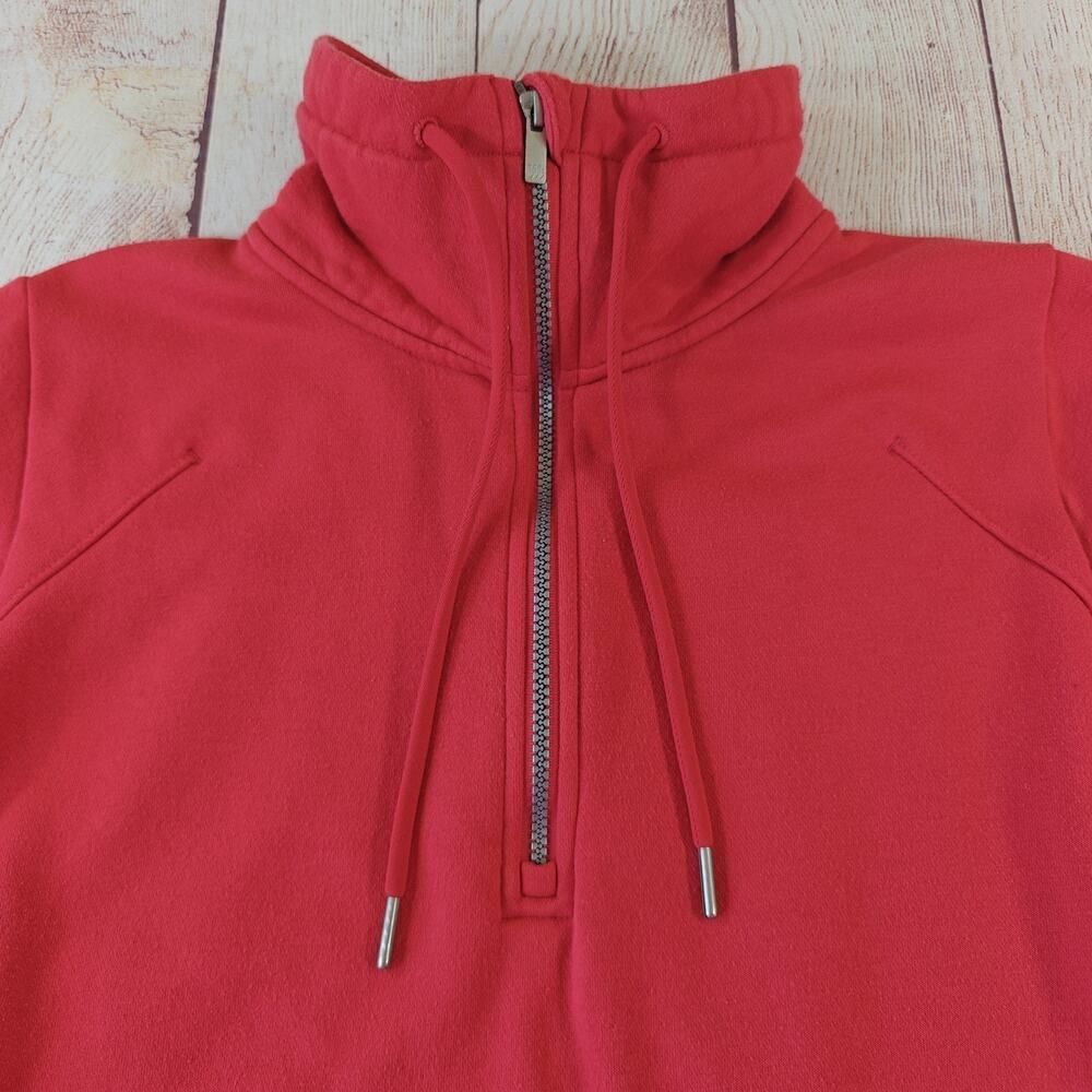 All in Motion oversized cropped half zip fleece pullover sz M - Picture 7 of 11